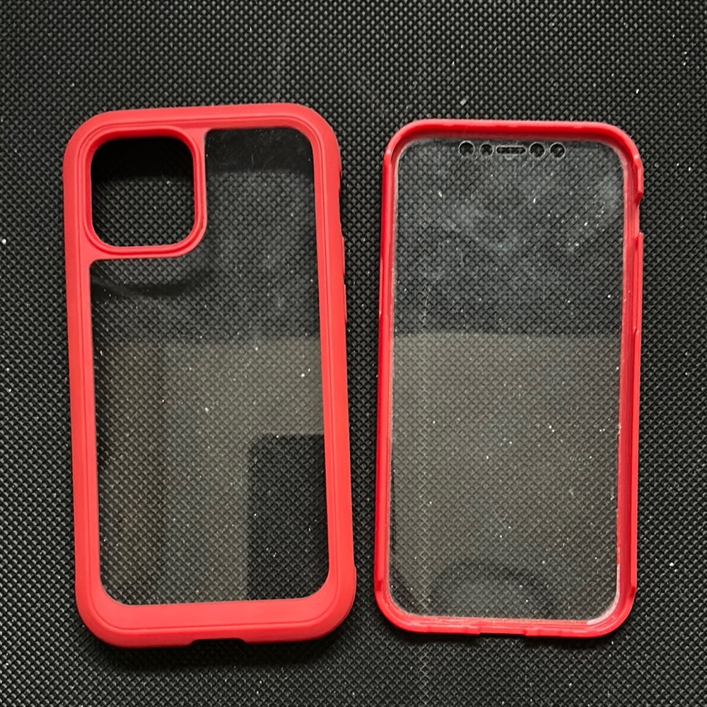 Red Protective Phone Case - Picture 3 of 3